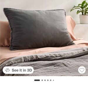 New Gray Casaluna King euro pillow